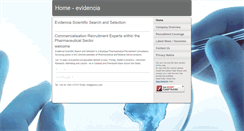 Desktop Screenshot of evisci.com